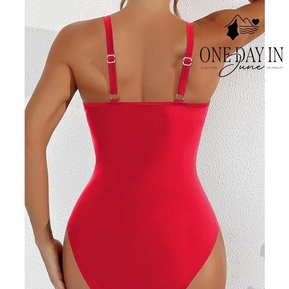 Zando Mesh Cut Out One Piece Swimsuit Size XL - Picture 2 of 6